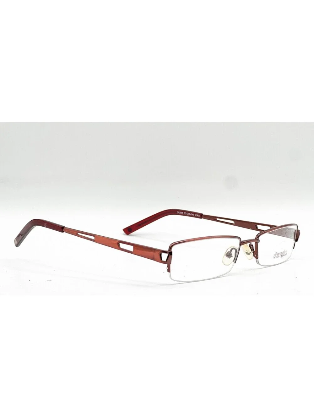 D'Amato Eyewear Du005 Awn Red Authentic Eyeglasses 52-18-140